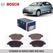 Pastilha de freio dianteira orig bosch citroen c4 hatch 2009