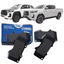 Pastilha de Freio Dianteira Original Cobreq Toyota Hilux/Hilux SW4 2.8 de 2019 a 2022. Pastilha de Freio Dianteira Original Cobreq Toyota Hilux/Hilux SW4 2.8 de 2019 a 2022.