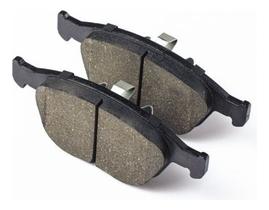 Pastilha de freio dianteira p/ audi a6 2.4/2.8 tds 97... - c/2 sensores alarme