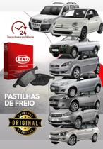 Pastilha de freio dianteira palio, ideia, punto, strada, doblo, gran siena, fiat 500, siena