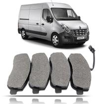 Pastilha de freio dianteira renault master 2.3 c3 com sensor jurid 2014 a 2021 Pastilha de freio dianteira renault master 2.3 c3 com sensor jurid 2014 a 2021