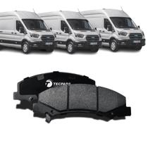 Pastilha de freio dianteira sem sensor ford transit ano 2022 em diante tecpads 5103