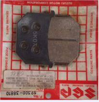 Pastilha de freio dianteira SUZUKI GN 250 intruder