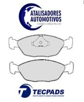 Pastilha de Freio Dianteira VOLKSWAGEN Parati 2.0 1997 1998 1999 2000 2001 2002 2003 2004 2005 2006 2007 2008 2009 2010... Em diante - ORIGINAL TEC528 - Tecpads