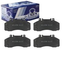 Pastilha De Freio Dianteiro - 1114 6X2 1995 A 1997 / 1214 2000 A 2003 / 709 1988 A 1996 / Accelo 715-C 2003 A 2006