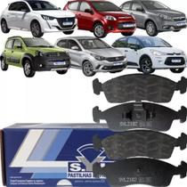 Pastilha de Freio Dianteiro Dianteiro Citroen C3 Fiat Argo Siena Palio Mobi Uno Peugeot 208 SYL2182