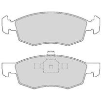 Pastilha de Freio Dianteiro Fiat Strada 2013 a 2020 TEC PADS