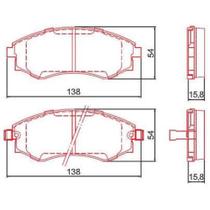 Pastilha de Freio Dianteiro Hyundai Sonata 1993 a 1998