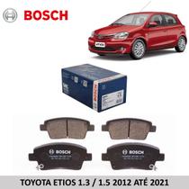 Pastilha de freio dianteiro toyota etios 2012 até 2021 bosch