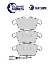 Pastilha de Freio Dianteiro VOLKSWAGEN Tiguan 1.4 TSi/ Tiguan 2.0 TDi, TFSi 2007 2008 2009 2010 2011 2012 2013 2014 2015... Em diante - TEC5247A1 (SY