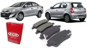 PASTILHA de freio ETIOS YARIS TOYOTA - ECOPADS