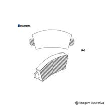 Pastilha de Freio Fiat 147 77 / 86 Oggi 1983 / 1985 Panorama 80 / 86 / Fiorino 1983 / 1986 ( Sistema Bendix )