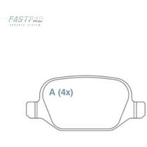 Pastilha de Freio Fiat Linea 2008 a 2019 WILLTEC FP748 Pastilha de Freio Fiat Linea 2008 a 2019 WILLTEC FP748
