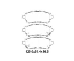 Pastilha De Freio Fiesta Hatch 1.5 Dianteira Com Alarme Sistema Girling Lucas 2235 Syl Pastilha De Freio Fiesta Hatch 1.5 Dianteira Com Alarme Sistema Girling Lucas 2235 Syl
