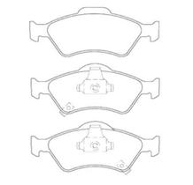 Pastilha De Freio Fit 1.5 Dianteira Sistema Teves 1254 Syl Pastilha De Freio Fit 1.5 Dianteira Sistema Teves 1254 Syl