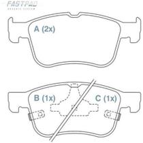 Pastilha de Freio Ford Bronco 2021 a 2024 WILLTEC FP1073