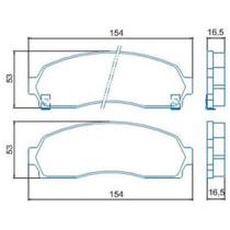 Pastilha de Freio Ford Explorer 2002 a 2005 JURID HQJ-2202A