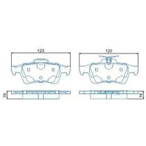 Pastilha de Freio Ford Focus 2008 a 2015 JURID HQJ-2263 Pastilha de Freio Ford Focus 2008 a 2015 JURID HQJ-2263