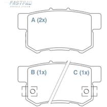 Pastilha de Freio Gwm Haval H6 2022 a 2024 WILLTEC FP619