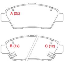 Pastilha de Freio Honda City 2015 a 2024 WILLTEC FP244