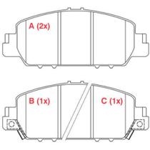 Pastilha de Freio Honda Hr-V 2015 a 2024 WILLTEC FP237 Pastilha de Freio Honda Hr-V 2015 a 2024 WILLTEC FP237