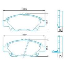 Pastilha de Freio Honda Wr-V 2017 a 2023 JURID HQJ-2314A