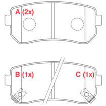 Pastilha de Freio Hyundai I30 2009 a 2013 WILLTEC PW765