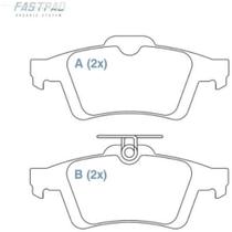 Pastilha de Freio Jaguar Xf 2008 a 2011 WILLTEC FP732
