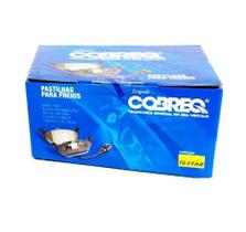 Pastilha De Freio Kyron Actyon Dianteira Cobreq N1250 Com Alarme Sistema Akebono Jogo