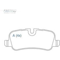 Pastilha de Freio Land Rover Range Rover Sport I 2005 a 2009 Pastilha de Freio Land Rover Range Rover Sport I 2005 a 2009