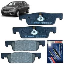 Pastilha de Freio Logan 1.0 1.6 2014 a 2024 Dianteira Original Bosch Pastilha de Freio Logan 1.0 1.6 2014 a 2024 Dianteira Original Bosch
