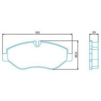 Pastilha de Freio Mercedes Benz Sprinter Chassi 2011 a 2019