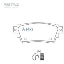 Pastilha de Freio Mitsubishi Eclipse Cross 2018 a 2024 Pastilha de Freio Mitsubishi Eclipse Cross 2018 a 2024