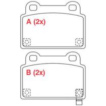 Pastilha de Freio Mitsubishi Lancer 2008 a 2016 WILLTEC