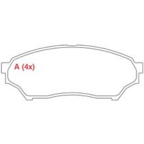 Pastilha de Freio Mitsubishi Pajero 2000 a 2018 WILLTEC PW74 Pastilha de Freio Mitsubishi Pajero 2000 a 2018 WILLTEC PW74