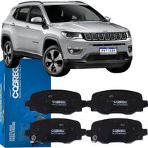 Pastilha de Freio N-1777 Comander 21/ Cherokee 3.2 V6 13/ Renegade 15/ Compass 17/ Traseira Com Chapa Anti-Ruído