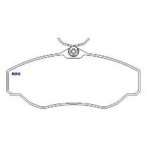 Pastilha de Freio NA43300 Discovery 2.5 4.0 98/ Range Rover 94/02 Dianteira Pastilha de Freio NA43300 Discovery 2.5 4.0 98/ Range Rover 94/02 Dianteira