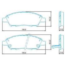 Pastilha de Freio Nissan Livina 2009 a 2015 JURID HQJ-2291A Pastilha de Freio Nissan Livina 2009 a 2015 JURID HQJ-2291A