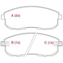 Pastilha de Freio Nissan Maxima 2000 a 2006 WILLTEC PW709