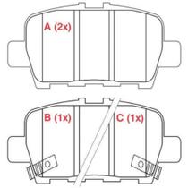 Pastilha de Freio Nissan Murano 2006 a 2009 WILLTEC PW744