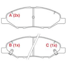 Pastilha de Freio Nissan Tiida 2007 a 2013 WILLTEC PW718 Pastilha de Freio Nissan Tiida 2007 a 2013 WILLTEC PW718