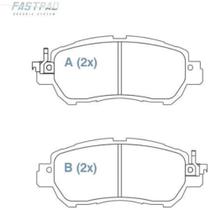 Pastilha de Freio Nissan Versa 2021 a 2024 WILLTEC FP968