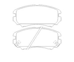 Pastilha De Freio Optima 2.4 Dianteira Com Alarme Sistema Mando Pistao Ferro Fundido 2274 Syl