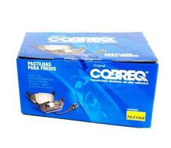 Pastilha De Freio Pajero L200 Dianteira Cobreq N1300 Com Alarme Sistema Akebono Jogo