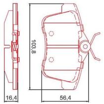 Pastilha de Freio Peugeot 3008 2010 a 2024 JURID HQF-2354C Pastilha de Freio Peugeot 3008 2010 a 2024 JURID HQF-2354C
