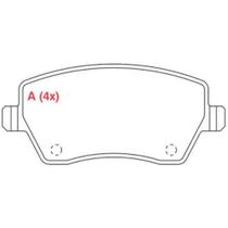 Pastilha de Freio Renault Captur 2017 a 2021 WILLTEC FP966