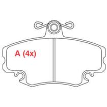 Pastilha de Freio Renault Logan 2007 a 2017 WILLTEC PW705