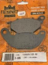 Pastilha de freio semi-metalica frenaparts traseira yamaha yzf-r3 cod:108