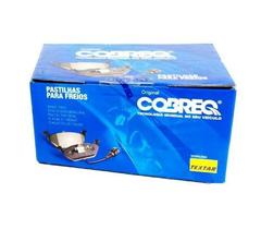 Pastilha De Freio Sprinter Traseira Cobreq N727 Sem Alarme Sistema Teves Jogo