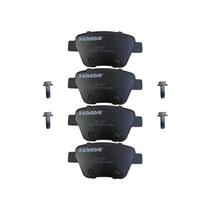 Pastilha de Freio Traseira A3 2.0L 16V T 11 / 12 Eos / Golf / Jetta / Passat 2.0 - 2.5 L 11 / 12 sem Alarme com Anti Ruido